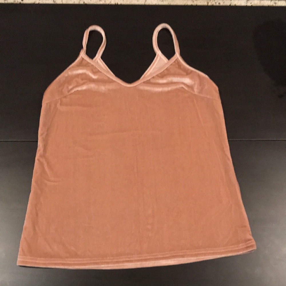 4 for $15 - Velvet Tank Top, Pink- Extra Small